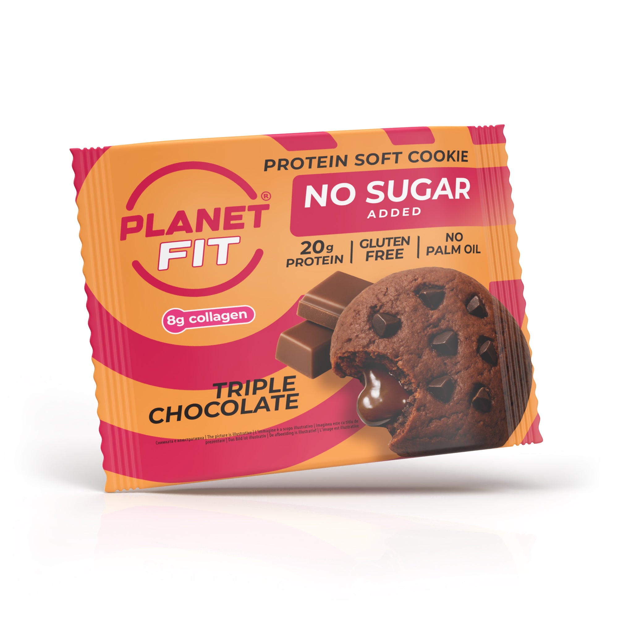 Cookie Protein Triple Chocolate with Collagen 10x70g