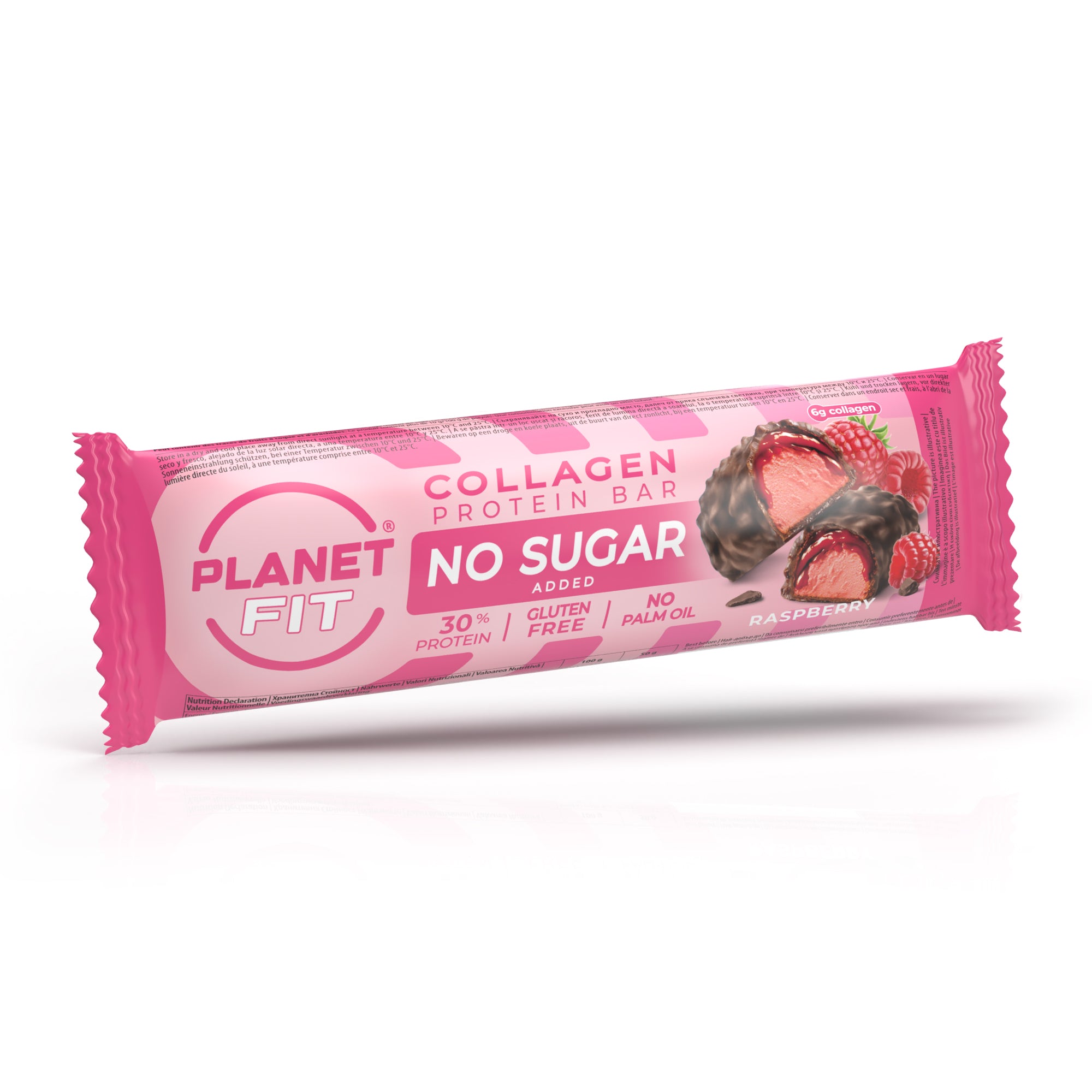 Collagen Raspberry Protein Bar 12x50g