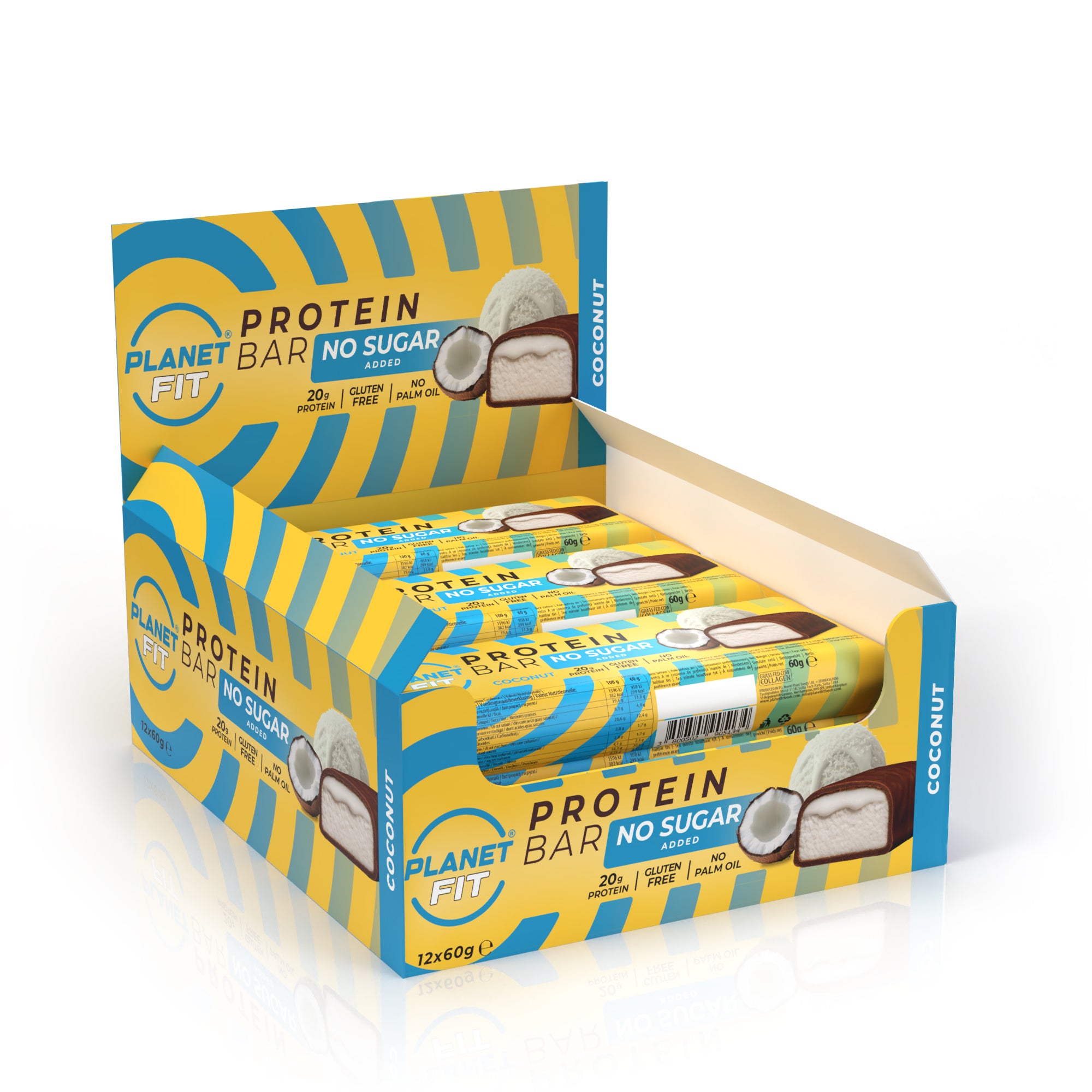 Coconut Protein Bar 12x60g