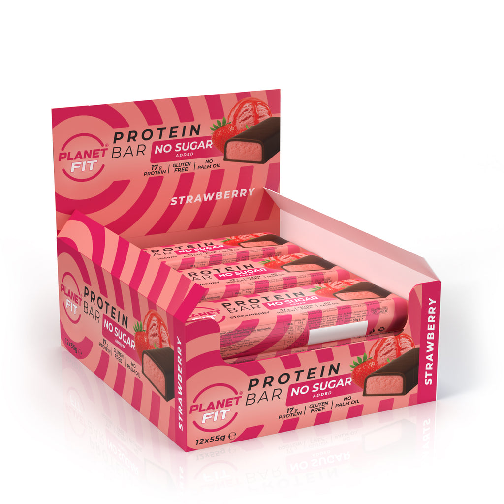 Strawberry Protein Bar 12x55g